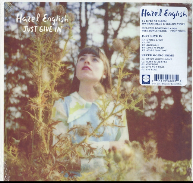 ENGLISH, HAZEL | JUST GIVE IN / NEVER GOING HOME | VINYL RECORD (LP)