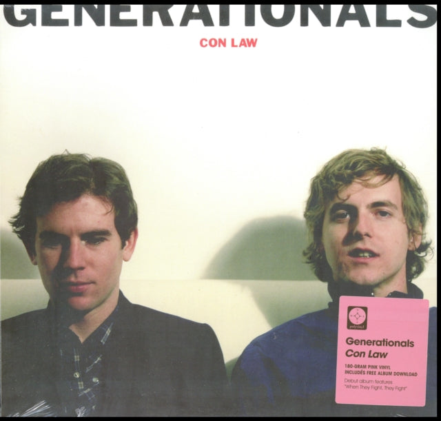 GENERATIONALS | CON LAW (10-YEAR REISSUE) (180G/COLORED VINYL/DL CARD) | VINYL RECORD (LP)