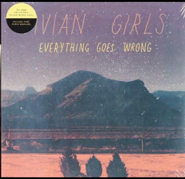 VIVIAN GIRLS | EVERYTHING GOES WRONG (180G/COLORED VINYL/DL CARD) | VINYL RECORD (LP)