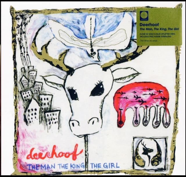 DEERHOOF | MAN, THE KING, THE GIRL (COLORED VINYL/DL CARD) | VINYL RECORD (LP)