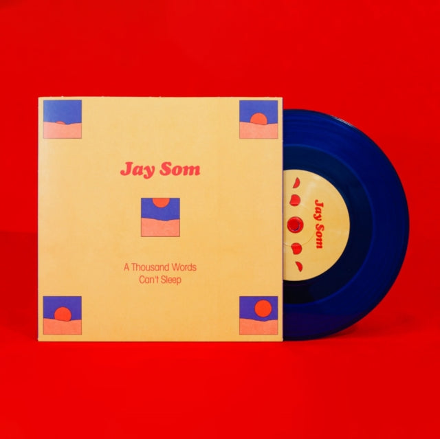 SOM, JAY | THOUSAND WORDS (BLUE/CLEAR 7INCH/DL) | 7IN VINYL
