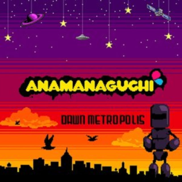 ANAMANAGUCHI | DAWN METROPOLIS (ORANGE/MAROON/PURPLE VINYL) | VINYL RECORD (LP)