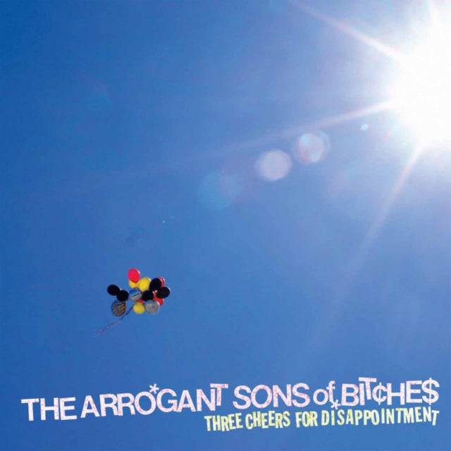 ARROGANT SONS OF BITCHES | THREE CHEERS FOR DISAPPOINTMENT (OPAQUE RED VINYL) | VINYL RECORD (LP)