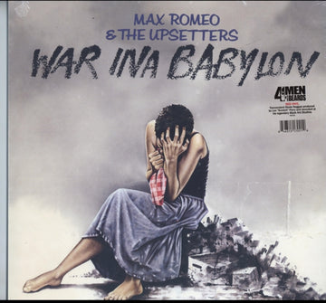 ROMEO, MAX & THE UPSETTERS | WAR INA BABYLON (TRANSLUCENT RED VINYL) | VINYL RECORD (LP)
