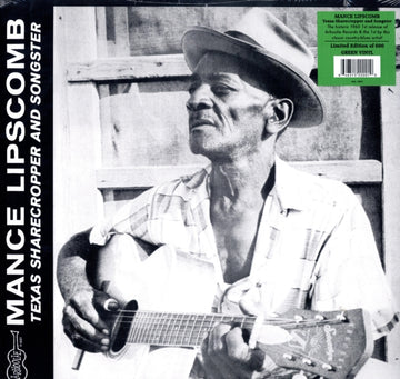 TEXAS SHARECROPPER & SONGSTER (LIMITED EDITION/GREEN VINYL) | VINYL RECORD (LP)