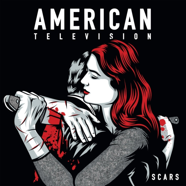 AMERICAN TELEVISION | SCARS (WHITE W/ RED SPLATTER VINYL) | VINYL RECORD (LP)