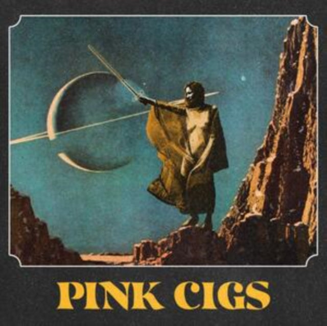 PINK CIGS | PINK CIGS (HALF BLUE/HALF YELLOW VINYL) | VINYL RECORD (LP)