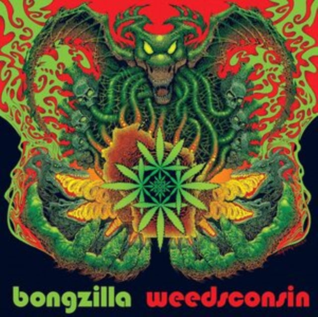 BONGZILLA | WEEDSCONSIN (SPLATTER TRANSPARENT GREEN & RED VINYL) | VINYL RECORD (LP)