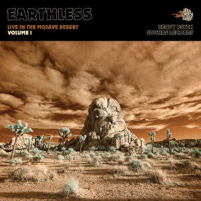 EARTHLESS | LIVE IN THE MOJAVE DESERT: VOLUME 1 (GOLD VINYL) | VINYL RECORD (LP)