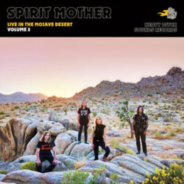 SPIRIT MOTHER | LIVE IN THE MOJAVE DESERT: VOLUME 3 (RED VINYL) | VINYL RECORD (LP)