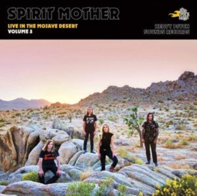 SPIRIT MOTHER | LIVE IN THE MOJAVE DESERT: VOLUME 3 (YELLOW/RED VINYL/IMPORT) | VINYL RECORD (LP)