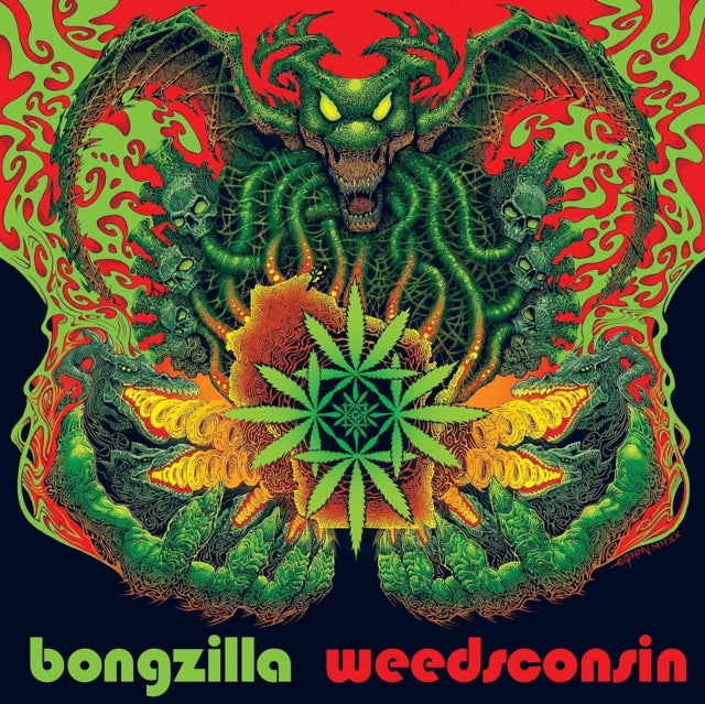 BONGZILLA | WEEDSCONSIN (TRANSPARENT SPLATTER RED/GREEN FLUO VINYL) | VINYL RECORD (LP)