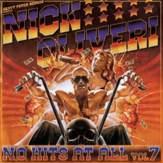 OLIVERI, NICK | N.O. HITS AT ALL VOL. 7 (RED/YELLOW/TRANSPARENT PURPLE STRIPED VINYL) | VINYL RECORD (LP)