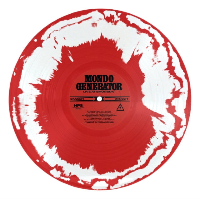 MONDO GENERATOR | LIVE AT BRONSON (WHITE/RED/BLACK VINYL) | VINYL RECORD (LP)