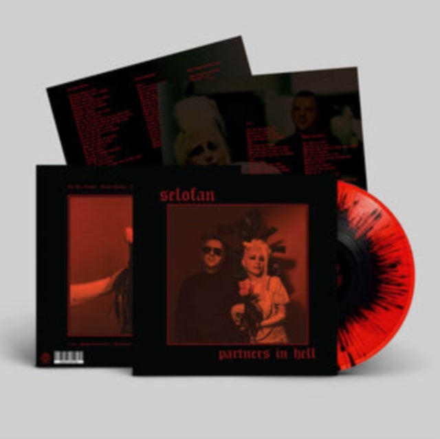 SELOFAN | PARTNERS IN HELL (RED/BLACK SPLATTER VINYL) | VINYL RECORD (LP)