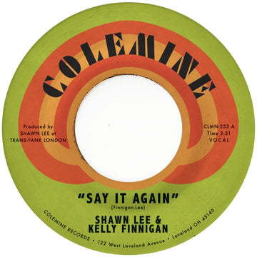 SAY IT AGAIN / HARPSICHORD ROCK (COKE BOTTLE CLEAR VINYL) | 7IN VINYL