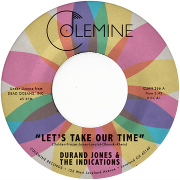 LET'S TAKE OUR TIME / FLOWER MOON | 7IN VINYL