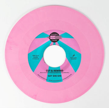CUT & REWIND / DISCO LIFE (BUBBLEGUM PINK 7INCH) | 7IN VINYL