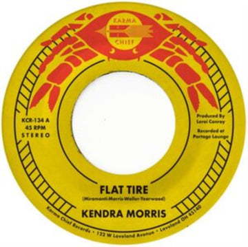 FLAT TIRE (DUB MIX) (BLOOD ORANGE 7INCH) | 7IN VINYL