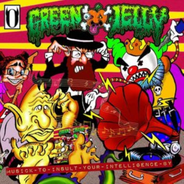 GREEN JELLY | MUSICK TO INSULT YOUR INTELLIGENCE BY (ORANGE/BLACK SPLATTER VINYL/REMASTERED) (RSD) | VINYL RECORD (LP)