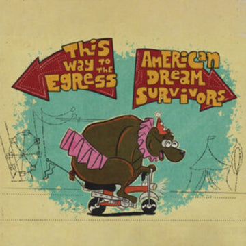THIS WAY TO THE EGRESS/AMERICAN DREAM SURVIVORS SPLIT LP | VINYL RECORD (LP)