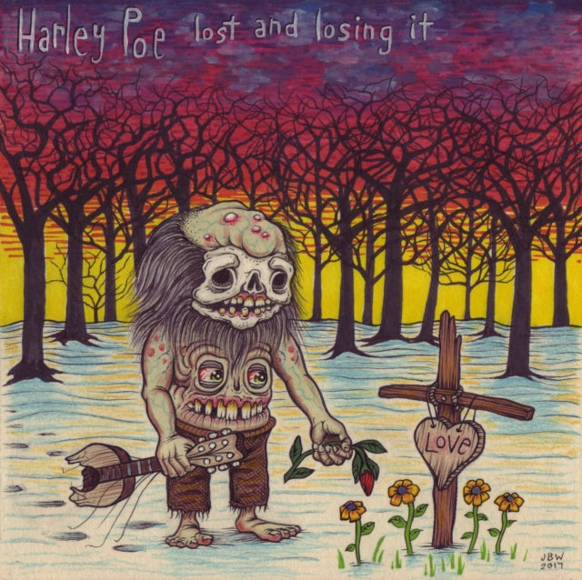 HARLEY POE | LOST & LOSING IT (2LP) | VINYL RECORD (LP)