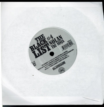 ODWEEYNE; CONWAY; NOLAN THE NINJA | BLACKLIST #3 B/W THE BLACKLIST #4 | 7IN VINYL