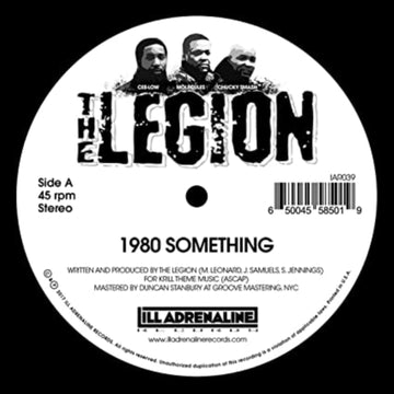 LEGION | 1980 SOMETHING B/W HEARD WE QUIT | 7IN VINYL