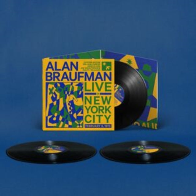 BRAUFMAN, ALAN | LIVE IN NEW YORK CITY, FEBRUARY 8, 1975 (3LP) | VINYL RECORD (LP)