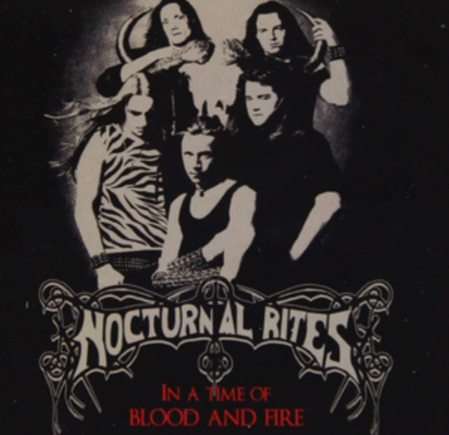 NOCTURNAL RITES | IN A TIME OF BLOOD & FIRE | VINYL RECORD (LP)