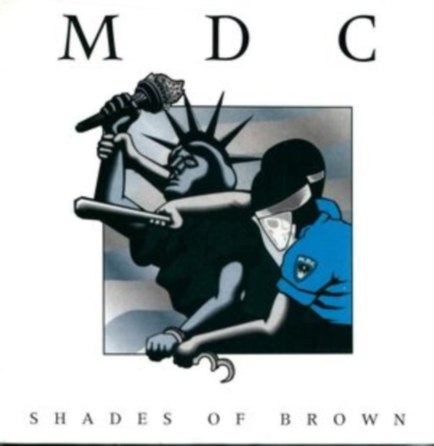 M.D.C. | SHADES OF BROWN (TRANSLUCENT BLUE VINYL/LIMITED) (I) | VINYL RECORD (LP)