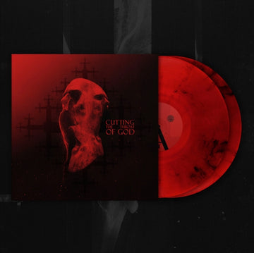 CUTTING THE THROAT OF GOD (TRANSPARENT RED W/ BLACK SMOKE HEAVY VINYL/2LP) | VINYL RECORD (LP)