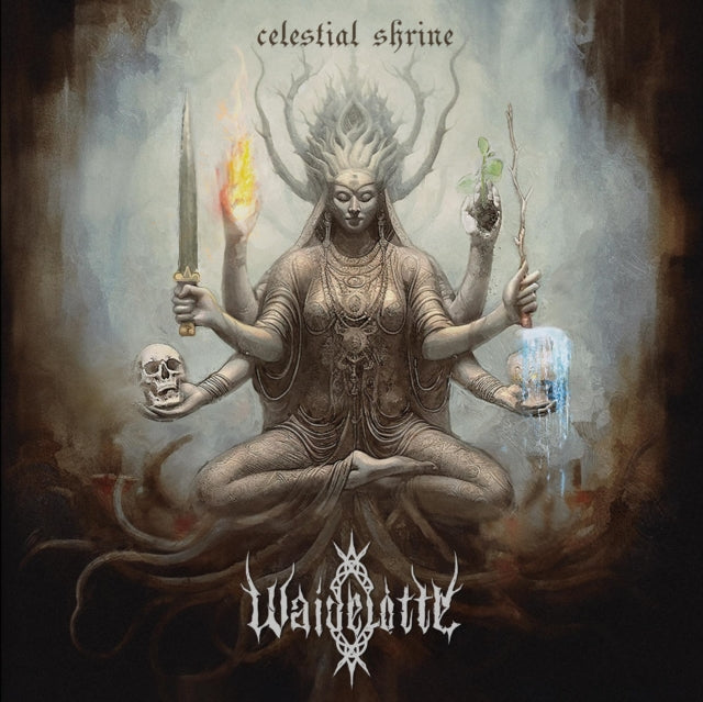 WAIDELOTTE | CELESTIAL SHRINE (SILVER/MILKY CLEAR GALAXY EFFECT HEAVY VINYL) | VINYL RECORD (LP)