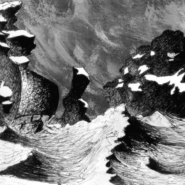 BLUT AUS NORD | ULTIMA THULEE (ELECTRIC BLUE/SILVER MERGE VINYL) | VINYL RECORD (LP)