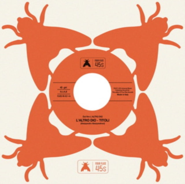 ALESSANDRONI, ALESSANDRO | Lâ€™ALTRO DIO | 7IN VINYL