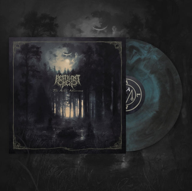 PESTILENT HEX | ASHEN ABHORRENCE  (BLACK / BLUE GALAXY EFFECT HEAVY VINYL) | VINYL RECORD (LP)