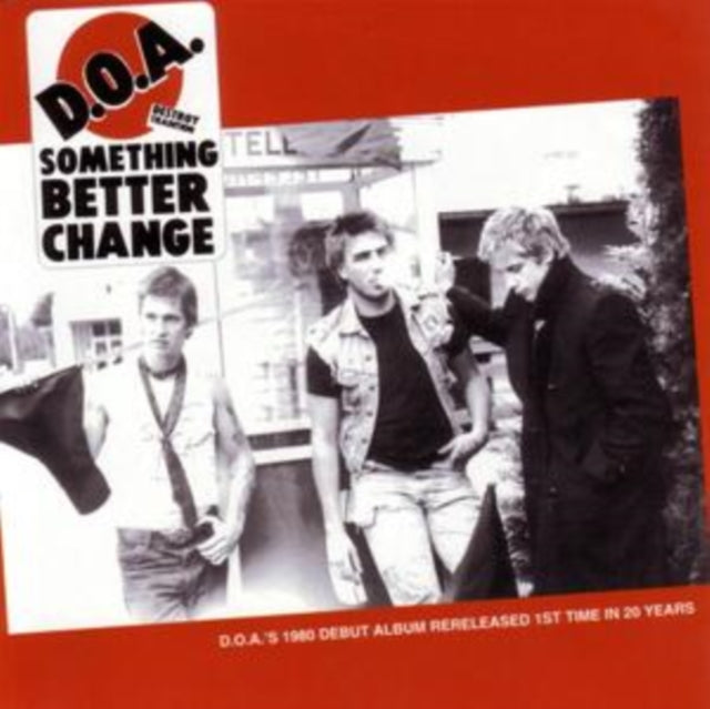 DOA | SOMETHING BETTER CHANGE | VINYL RECORD (LP)