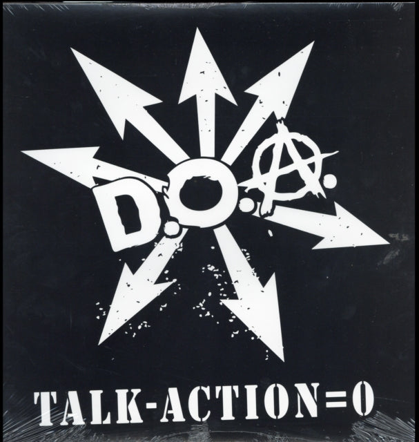 DOA | TALK MINUS ACTION EQUALS ZERO | VINYL RECORD (LP)