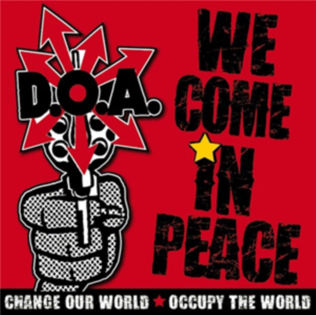 DOA | WE COME IN PEACE | VINYL RECORD (LP)