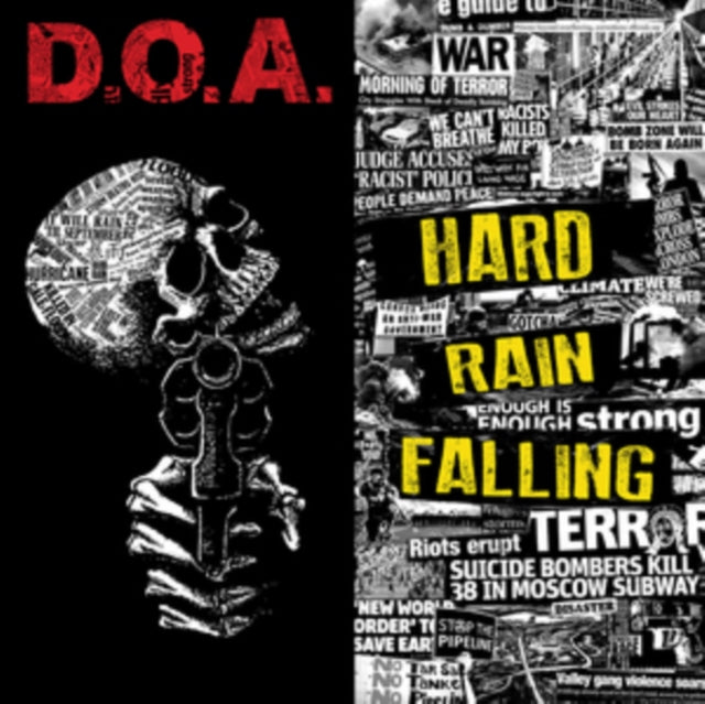 D.O.A. | HARD RAIN FALLING | VINYL RECORD (LP)