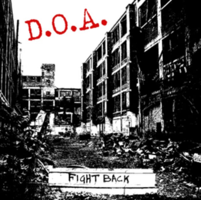 DOA | FIGHT BACK (WHITE VINYL) | VINYL RECORD (LP)