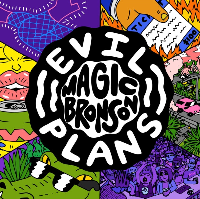 MAGIC BRONSON | EVIL PLANS | VINYL RECORD (LP)