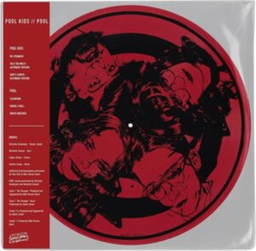 POOL KIDS / POOL (TRANSPARENT RED VINYL) | VINYL RECORD (LP)