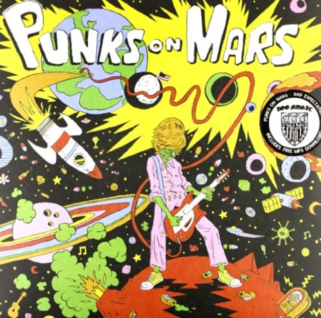 PUNKS ON MARS | BAD EXPECTATIONS | VINYL RECORD (LP)