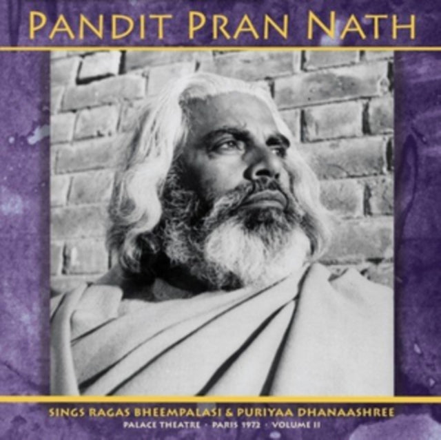 PANDIT PRAN NATH | RAGA CYCLE, PALACE THEATRE PARIS 1972 VOL.2 | VINYL RECORD (LP)