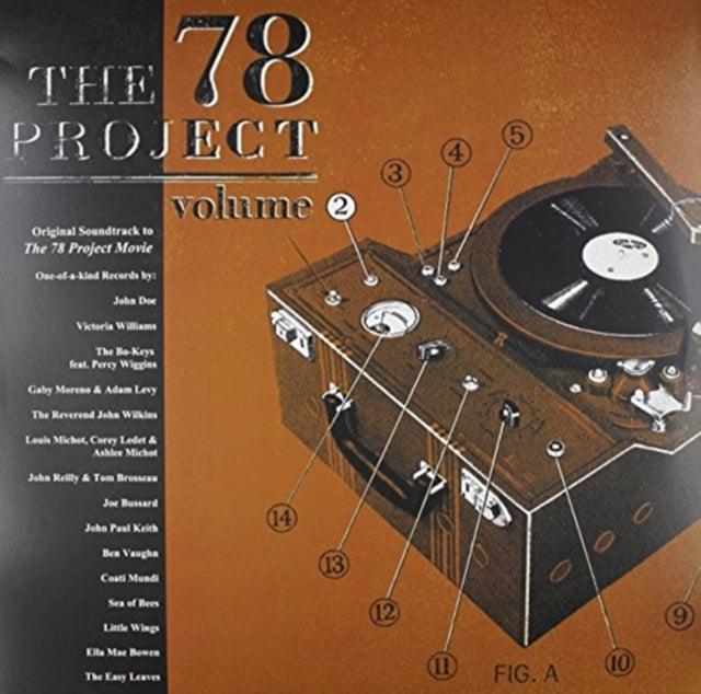 VARIOUS ARTIST | 78 PROJECT: VOLUME 2 (ORIGINAL SOUNDTRACK TO 78 PROJECT MOVIE) | VINYL RECORD (LP)