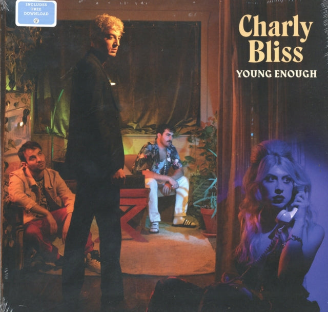 BLISS, CHARLY | YOUNG ENOUGH (BLUE VINYL) | VINYL RECORD (LP)