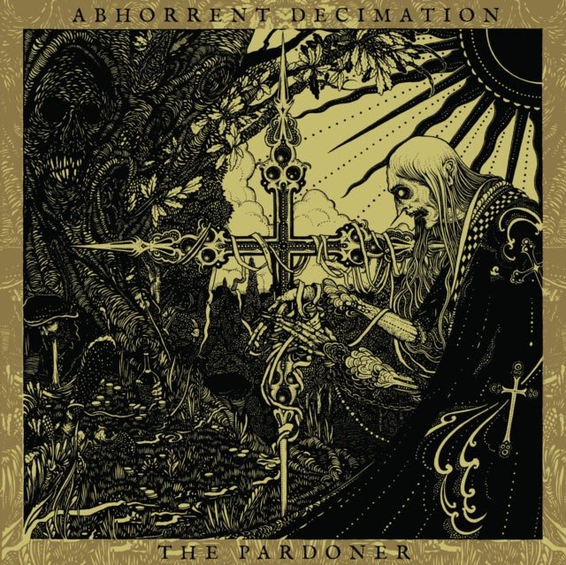 ABHORRENT DECIMATION | PARDONER (GOLD MARBLE VINYL) | VINYL RECORD (LP)