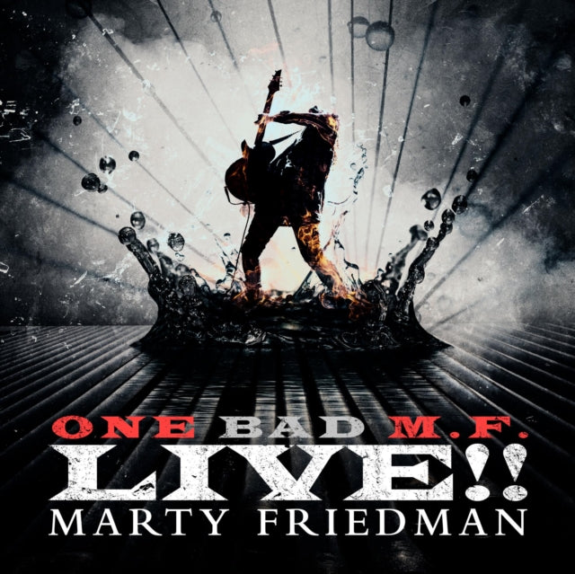 FRIEDMAN, MARTY | ONE BAD M.F. LIVE!! (BLACK SPARKLE ON CLEAR SPLATTER) | VINYL RECORD (LP)