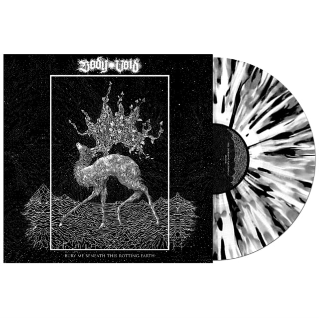 BODY VOID | BURY ME BENEATH THIS ROTTING EARTH (WHITE W/ BLACK & SILVER SPLATTER VINYL) | VINYL RECORD (LP)